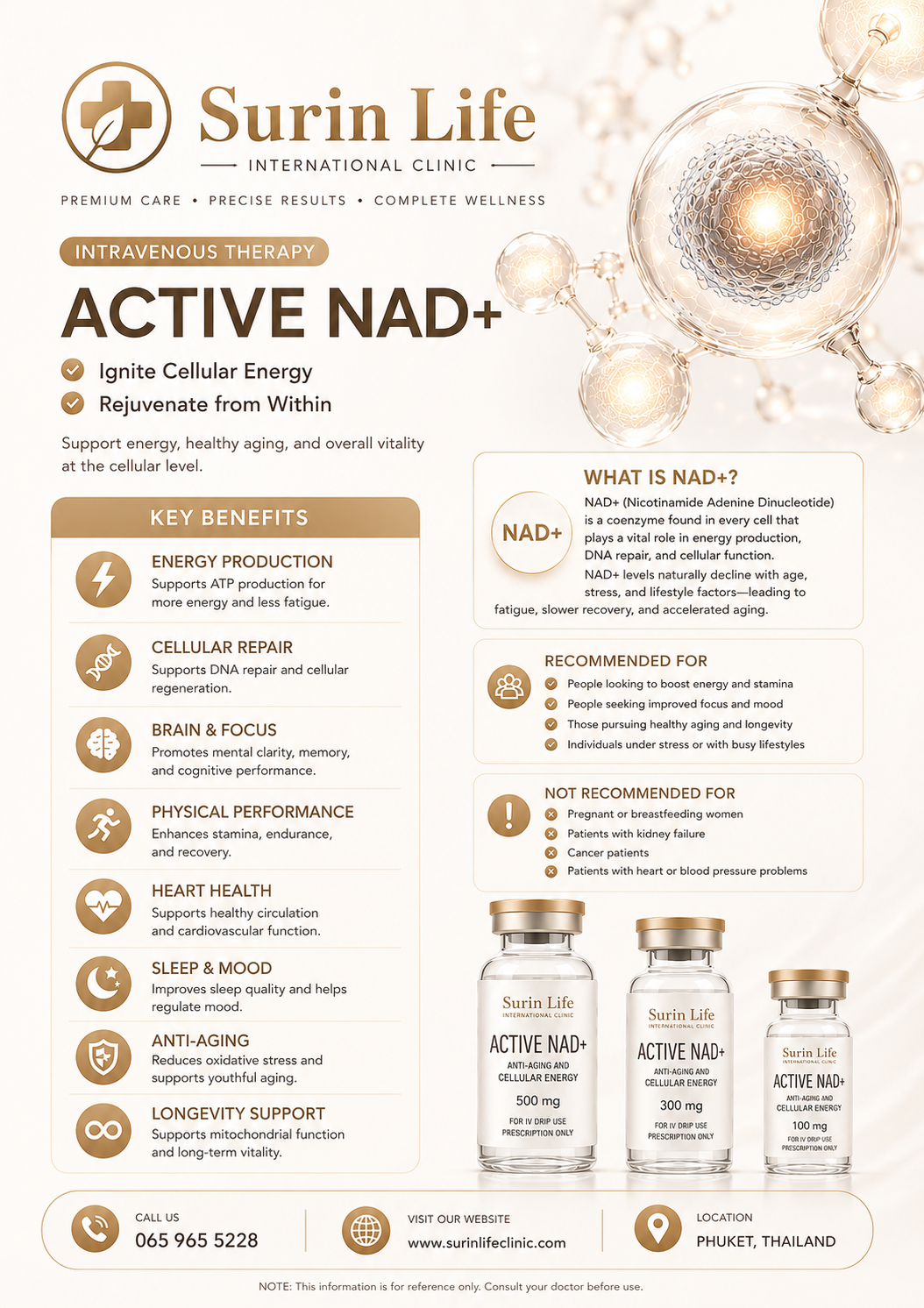 Active NAD+ booster poster