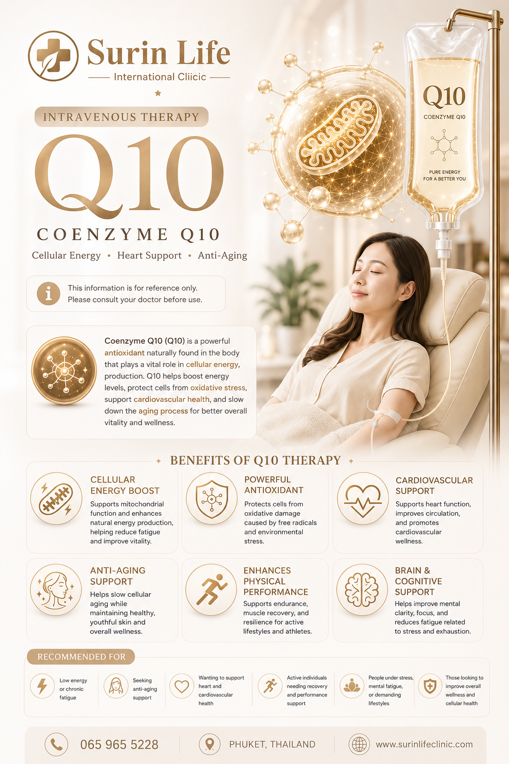 CoQ10 booster poster