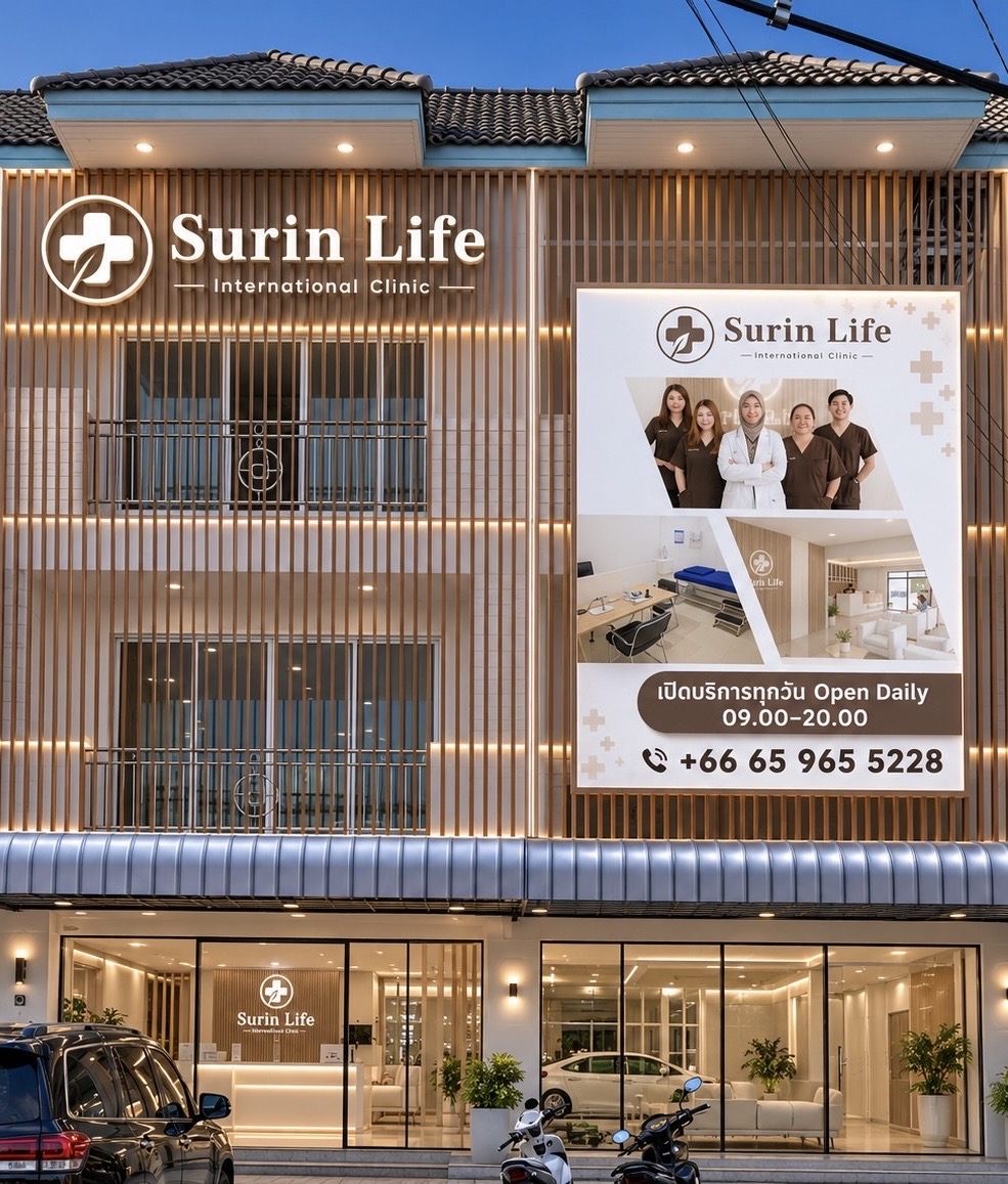Surin Life Clinic Phuket Town concept preview