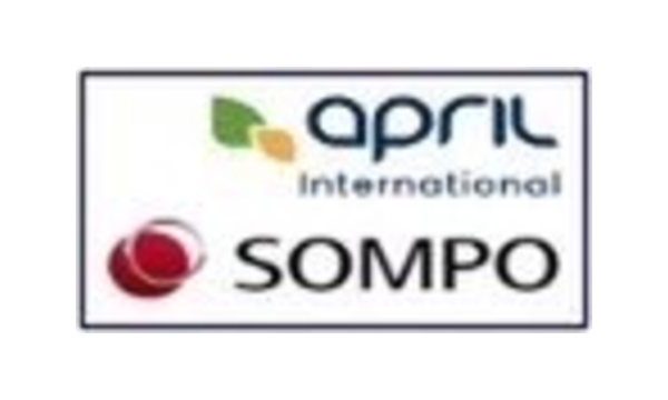 APRIL International / Sompo logo