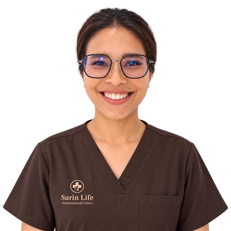 Miss Arisa Chitkhum, Registered Nurse at Surin Life International Clinic