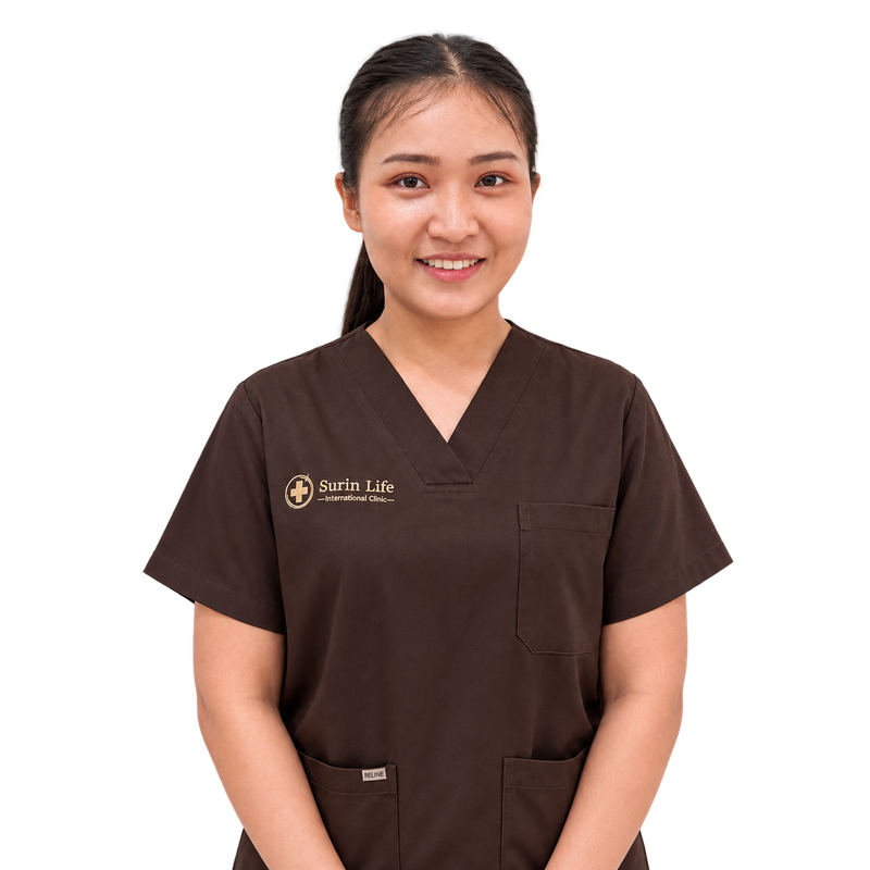 Miss Jiraphon Yiamcharoen, Registered Nurse at Surin Life International Clinic